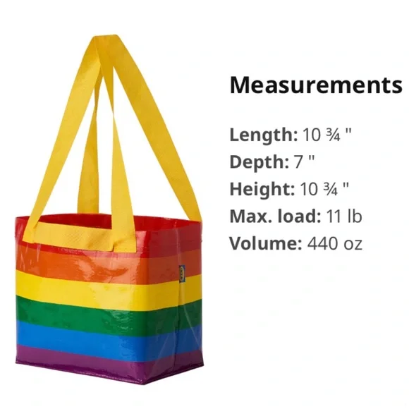 $5 ADD ON ONLY💕RAINBOW BAG💕DO NOT PURCHASE SEPARATELY - Picture 2 of 4